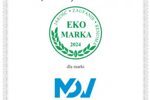 Marka MDV nagrodzona prestiżowymi tytułami Dobra Marka, Eko Marka oraz Marka XV-lecia!