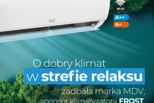 Aircon jednym ze sponsorów Strefy Relaksu na Politechnice Rzeszowskiej – klimatyzator FROST marki MDV dla studentów